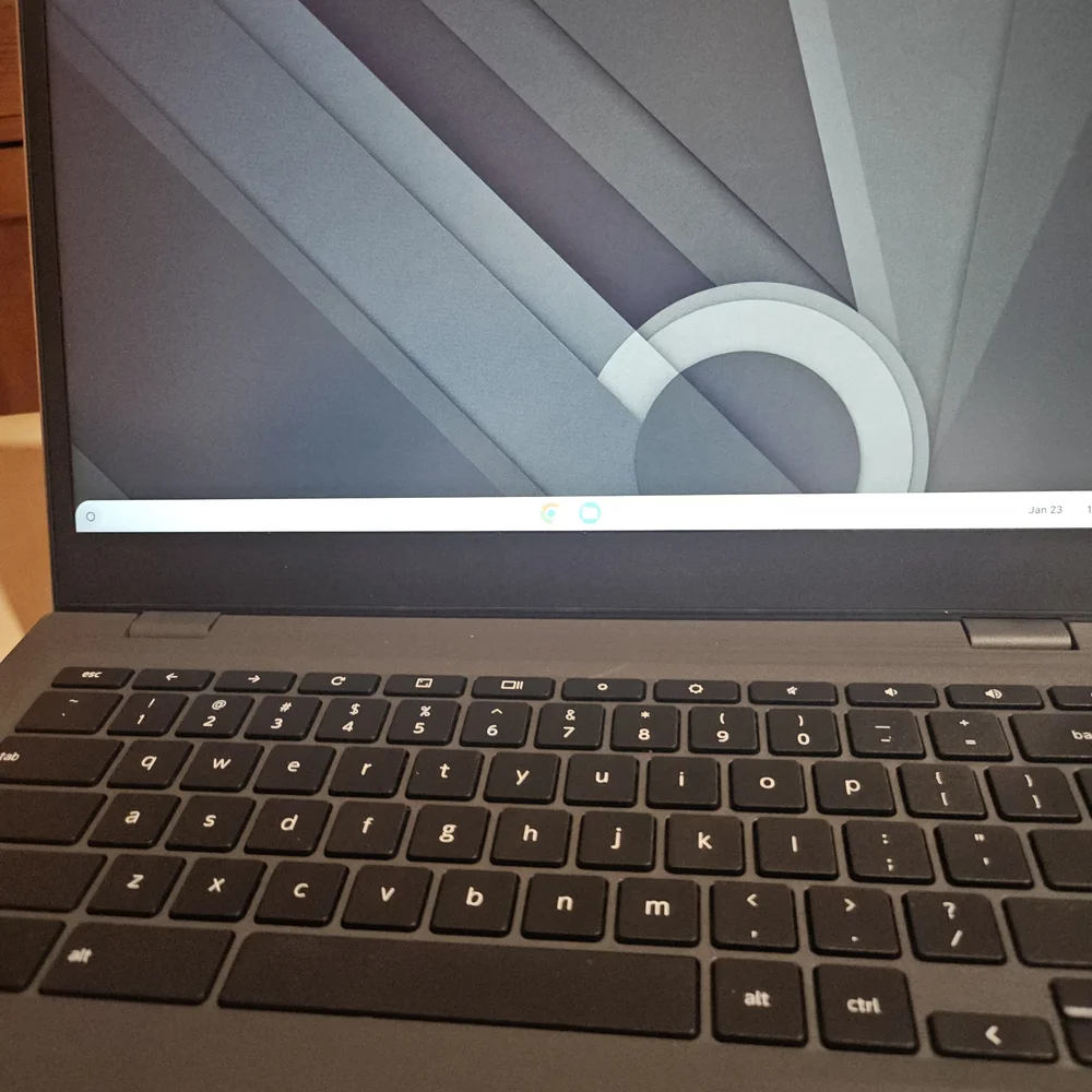Lenovo Chromebook in Sleek Gray
